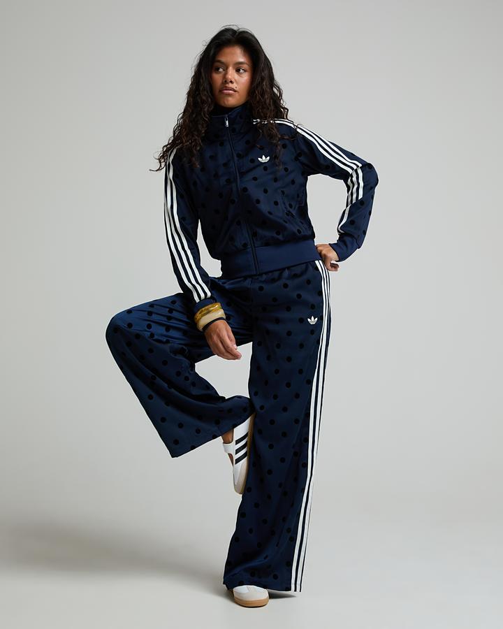 adidas Women's Satin Polka Dot Pant - Night Indigo