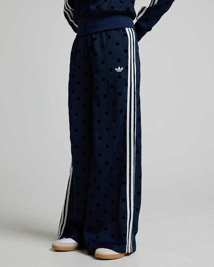 adidas Women's Satin Polka Dot Pant - Night Indigo