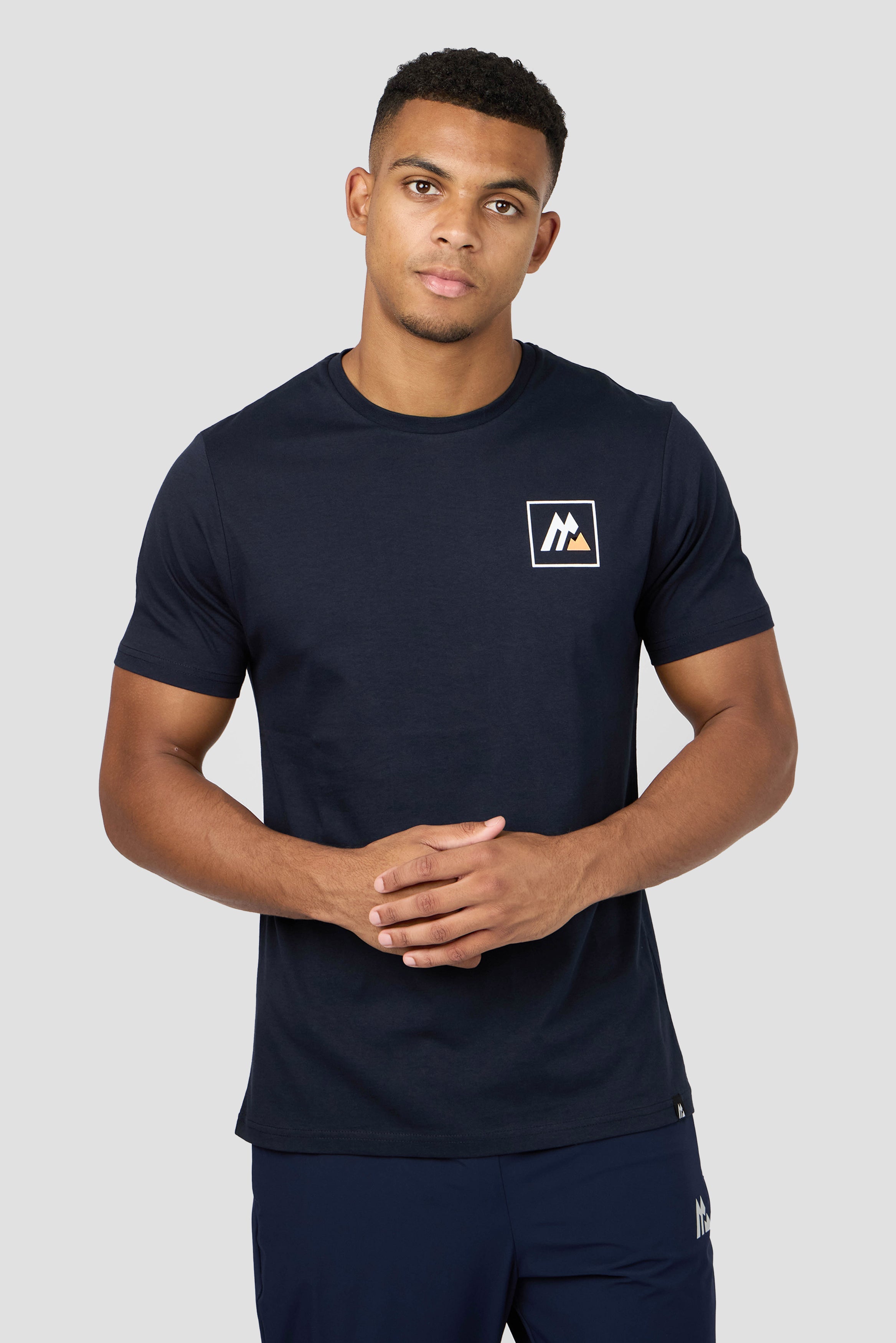 Montirex M Box T-Shirt – Blue, Orange