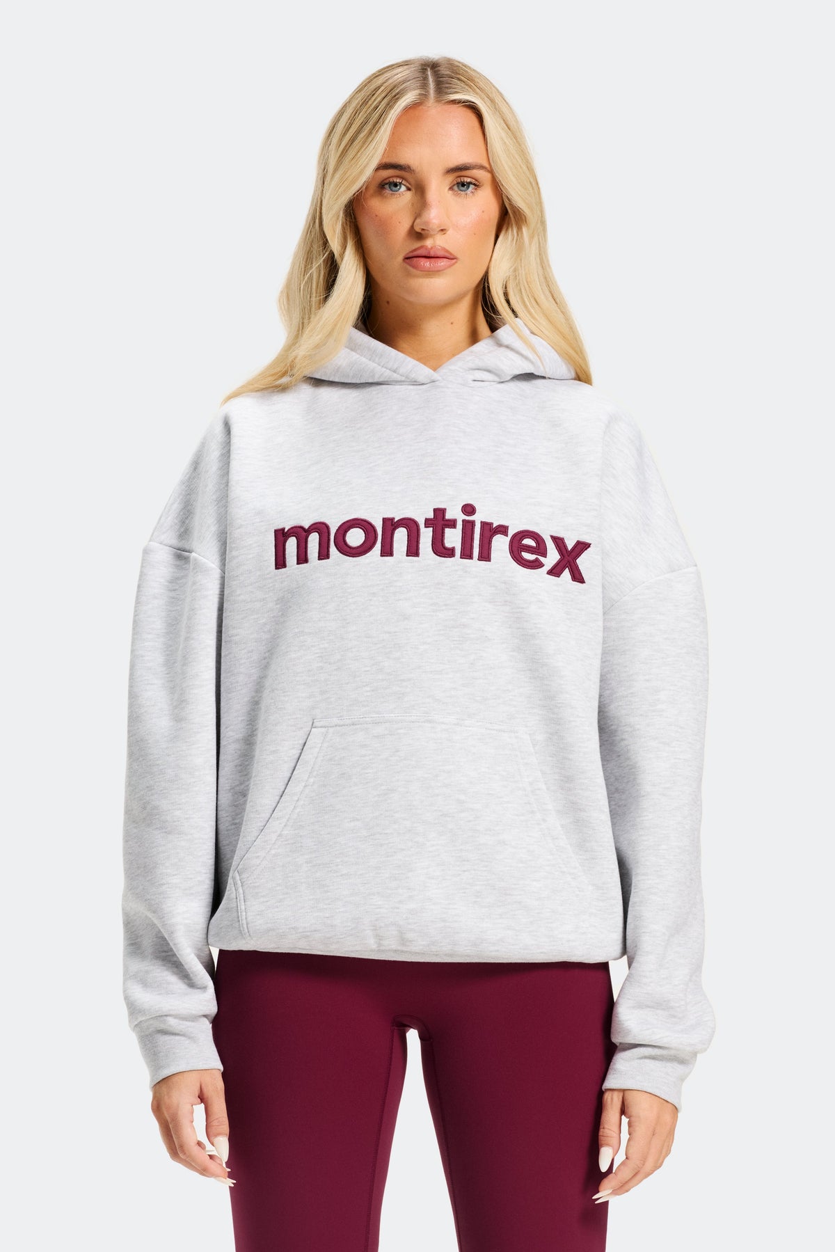 Montirex Women's Wordmark Hood - Grey