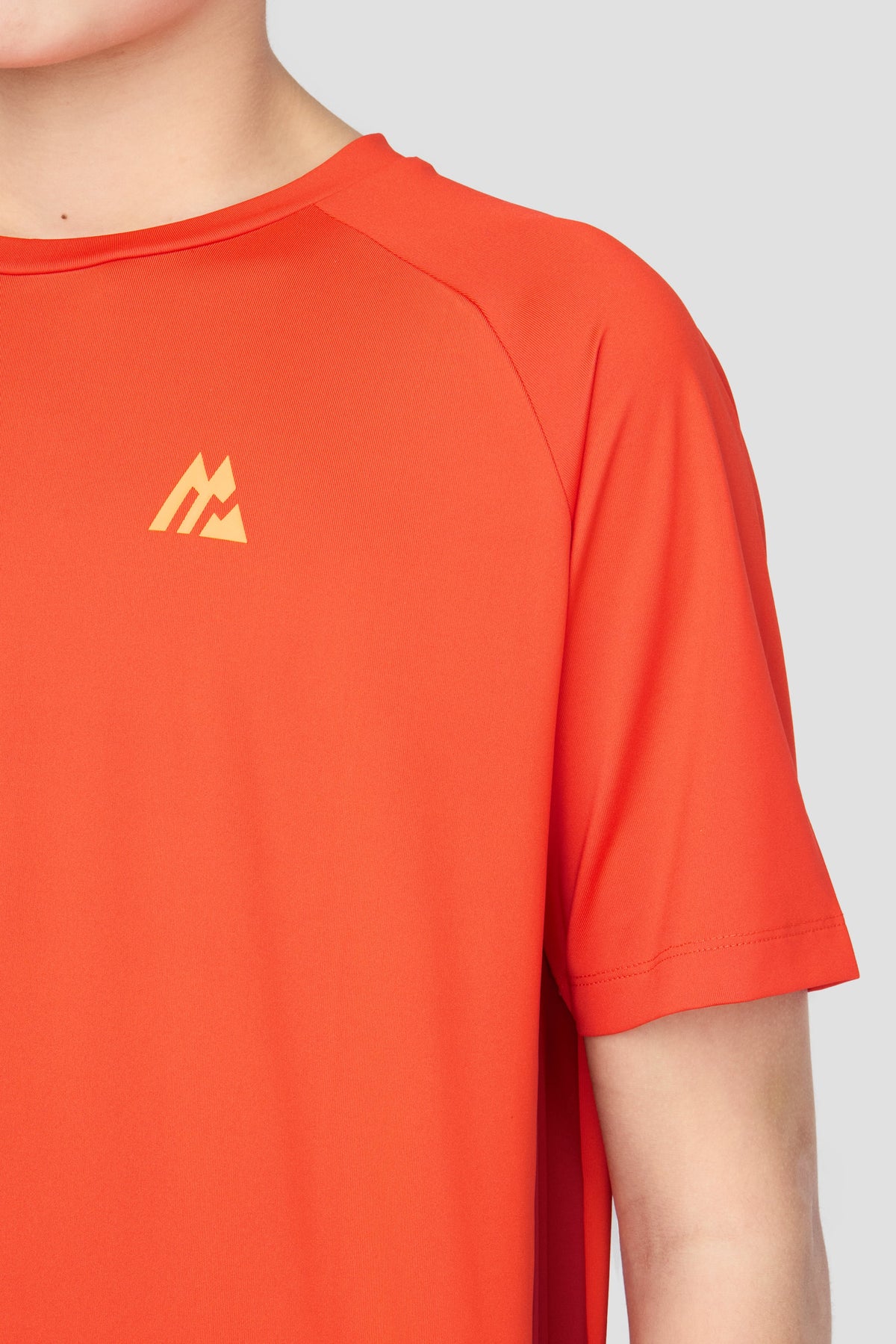 Montirex Junior Optic T-Shirt - Blazing Orange Cranberry Tangerine Glow