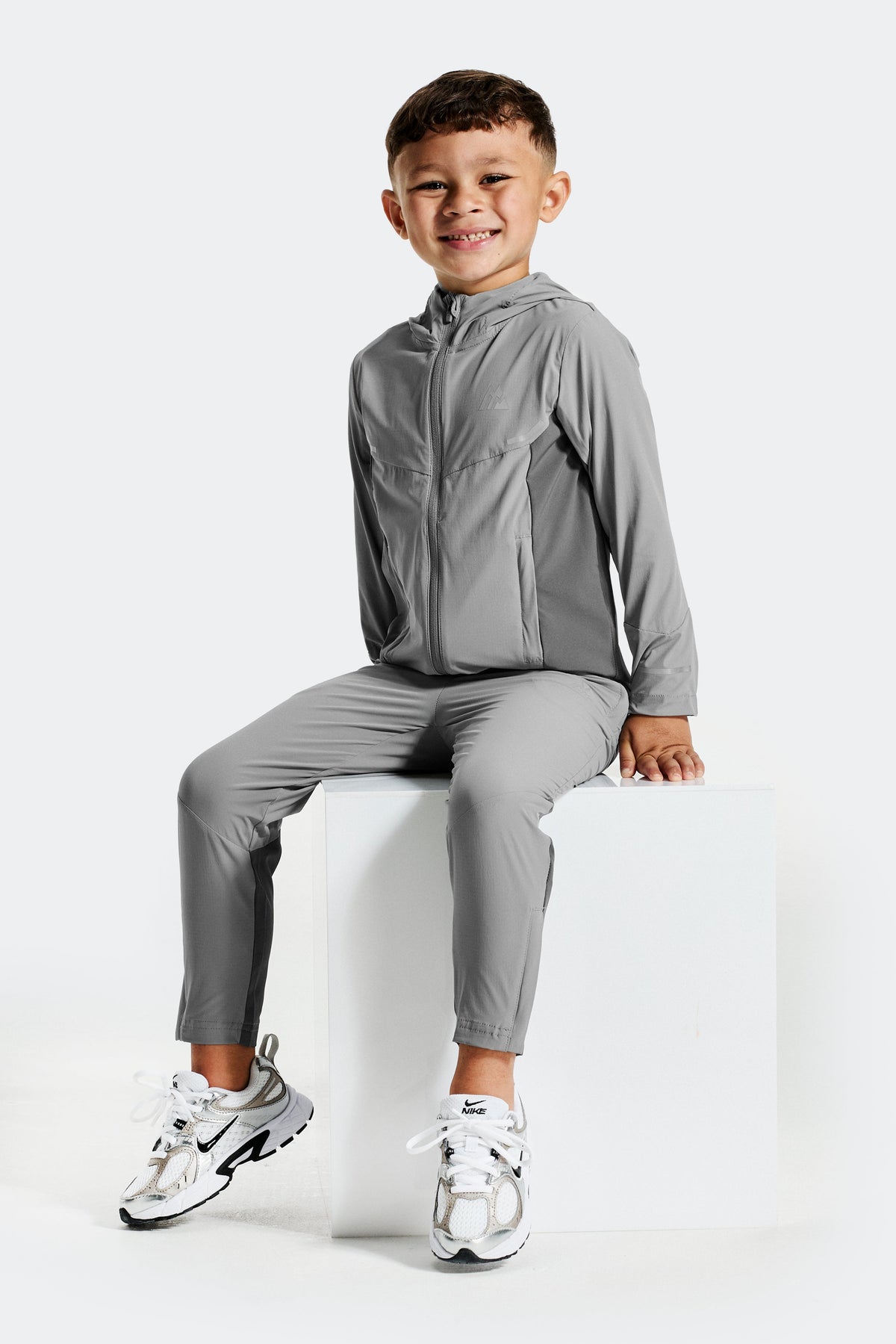 Montirex Infant Boys' Vortex Jacket/Pant Set - Platinum Grey Cement Grey