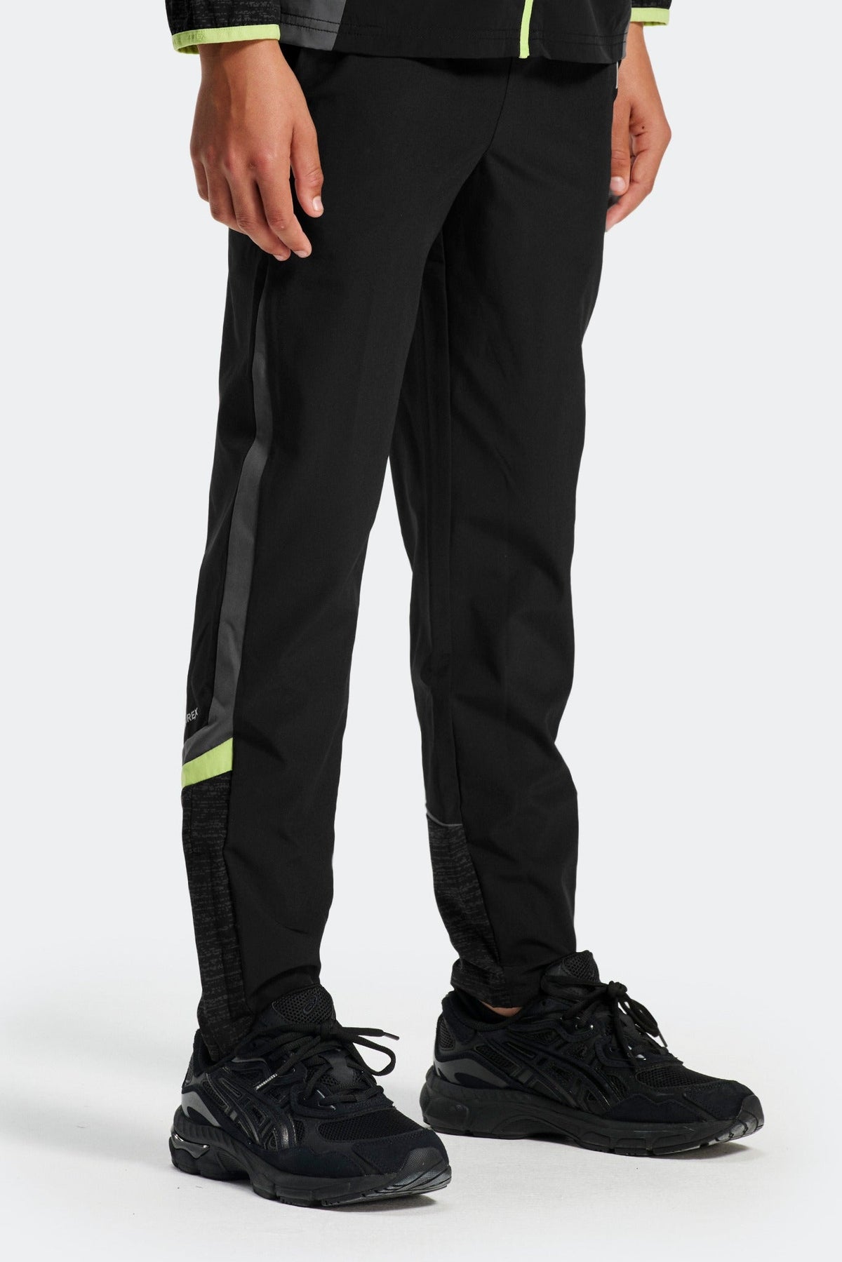 Montirex Junior MTX Run Apollo Pant - Black Asphalt Apple Crush