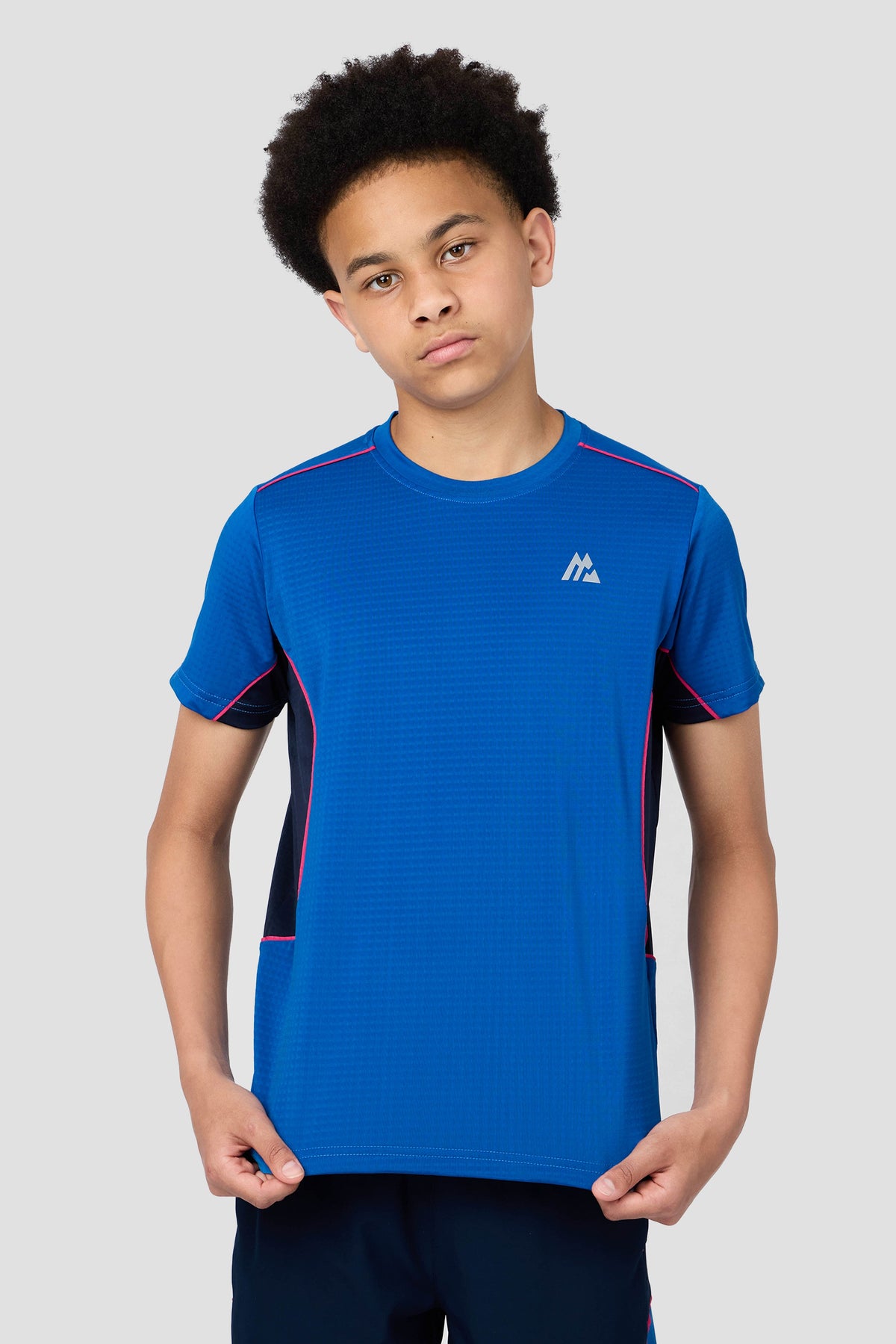 Montirex Junior Chroma T-Shirt - Cobalt Midnight Blue Cerise