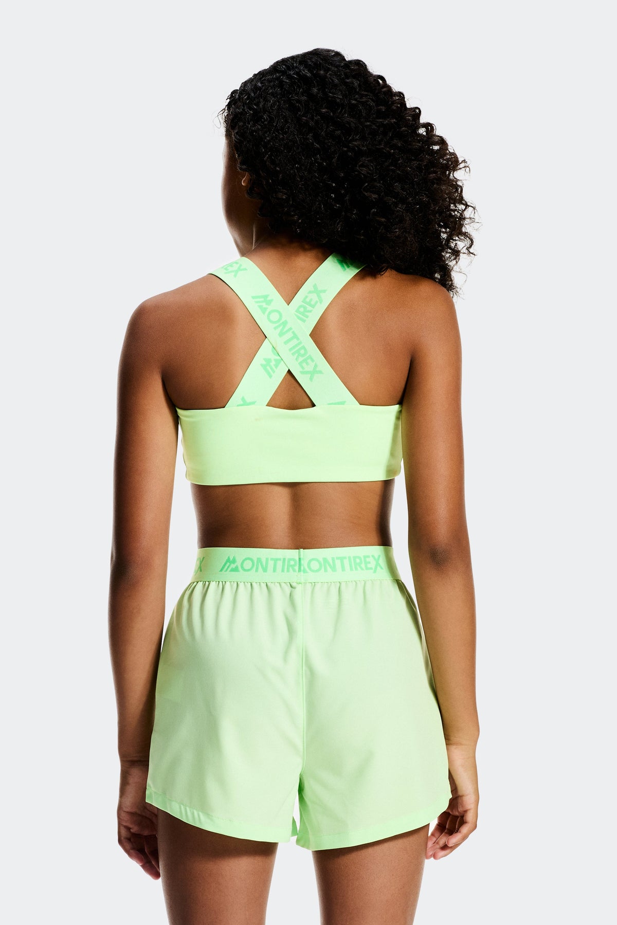 Montirex Girls' Icon Bra Top - Iced Matcha