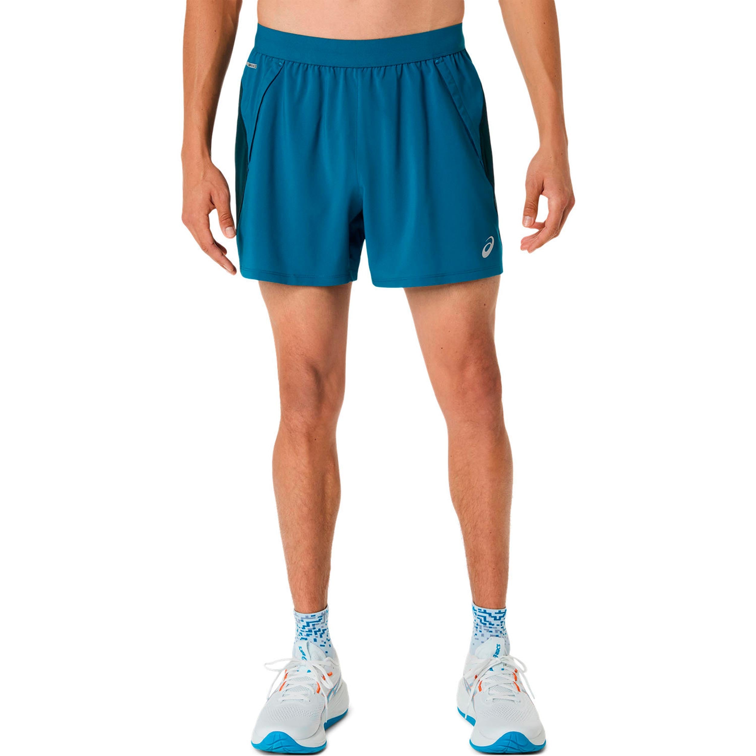 ASICS Road 5in Running shorts Men - turquoise, turquoise