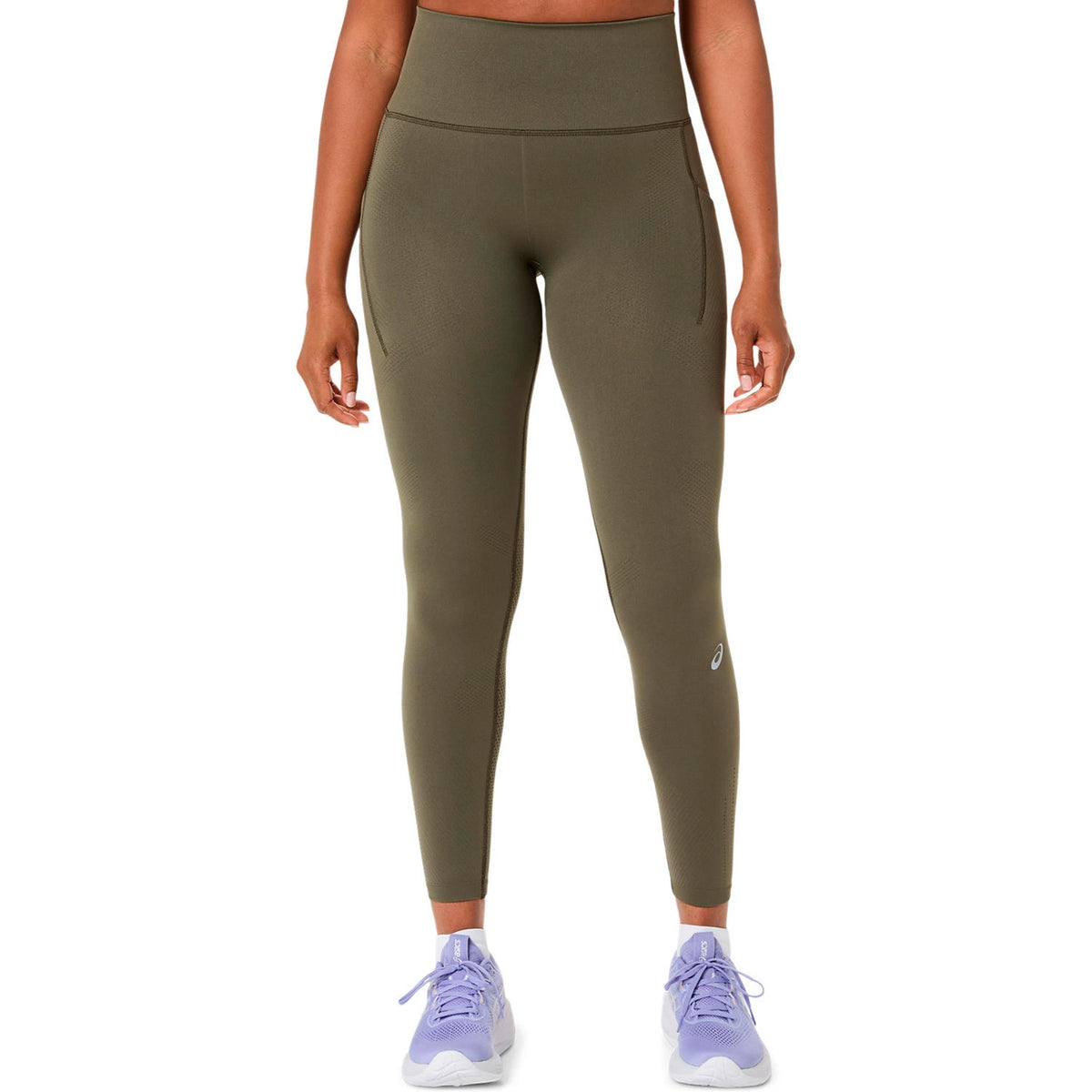 ASICS Seamless Women's Running Tights - Green