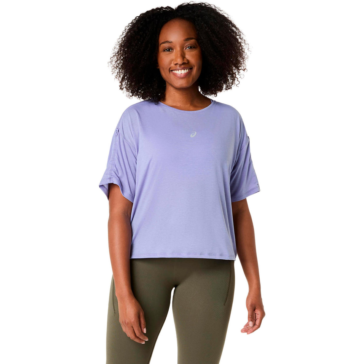 ASICS Nagino Women's Running T-Shirt - Lilac