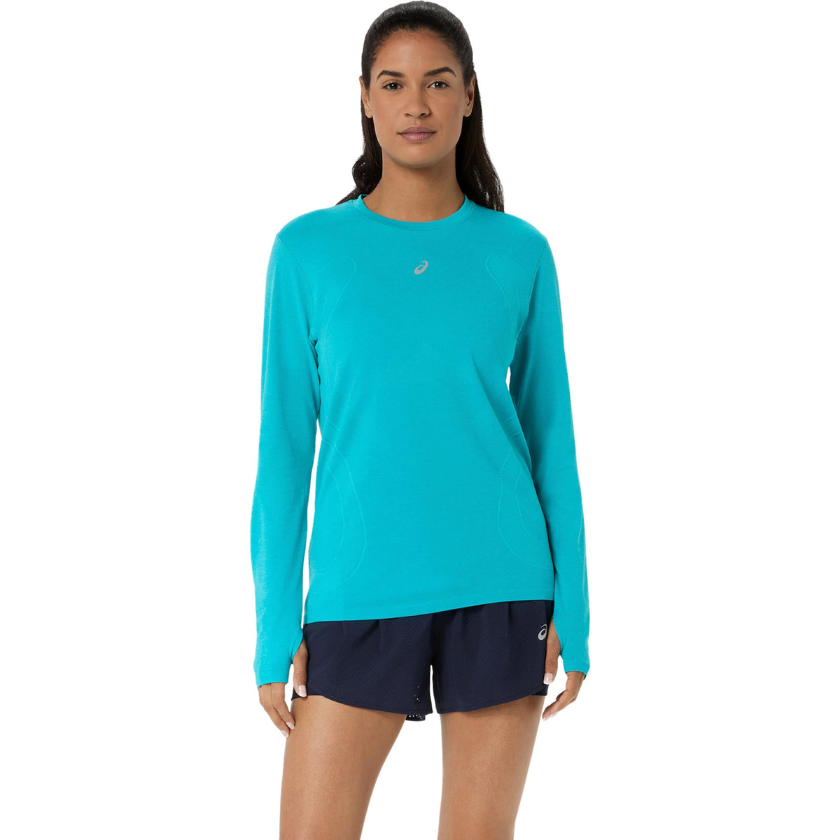 ASICS Road Seamless Women's Running T-Shirt - Turquoise