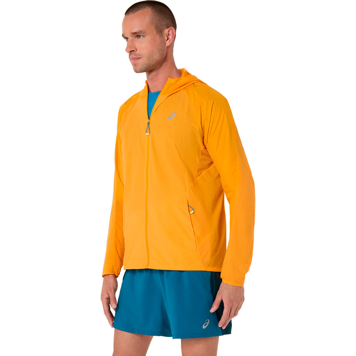 ASICS Road Packable Jacket Men's Running Jacket - Orange