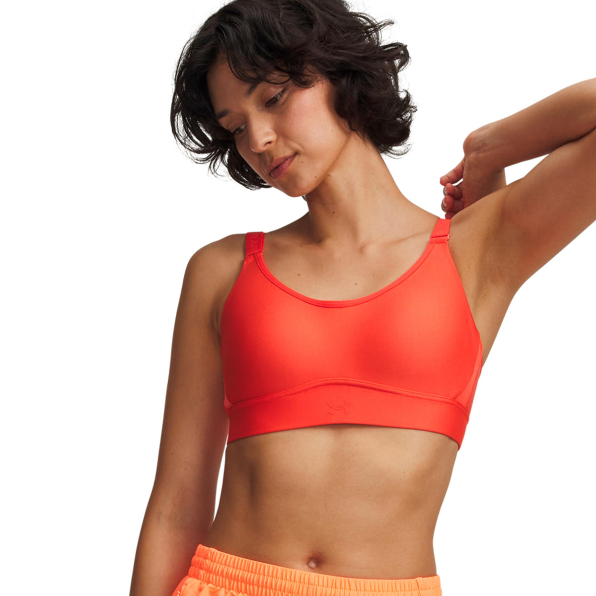 Under Armour Infinity Mid 2.0 Women's Sports Bra - Red