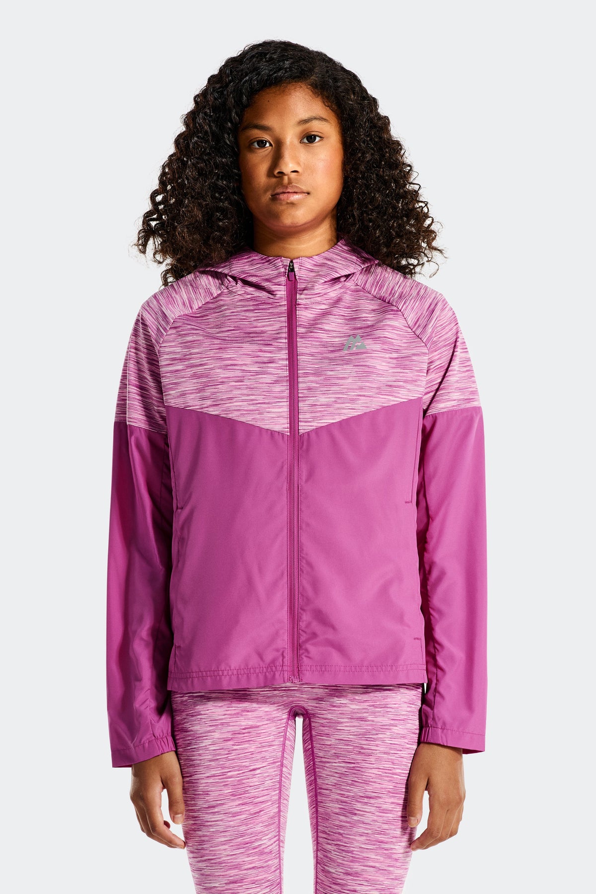 Montirex Girls' Trail Windbreaker - Purple/Pink