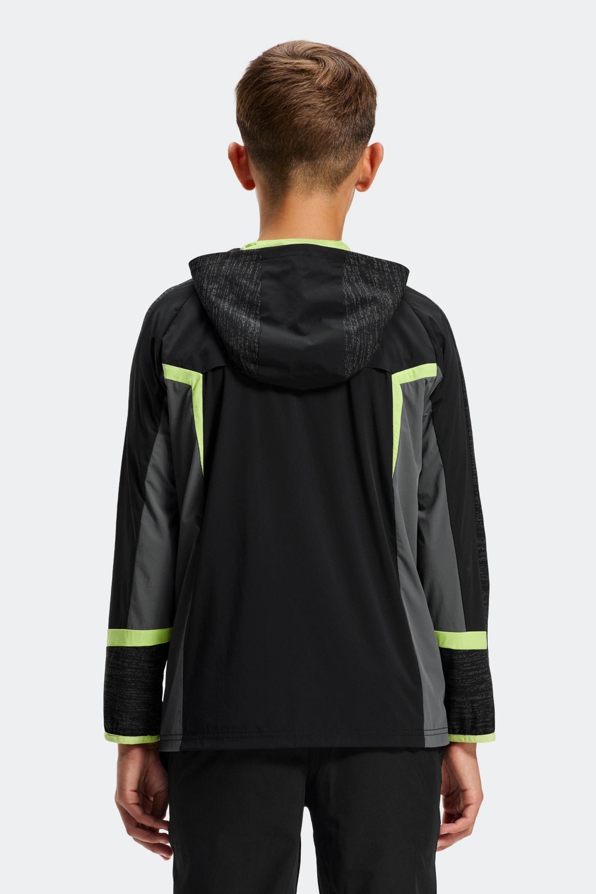 Montirex Junior MTX Run Apollo Jacket - Black Asphalt Apple Crush