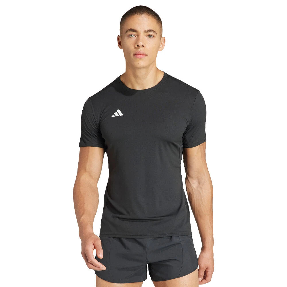 adidas Adizero Essentials Men's Running T-Shirt - Black