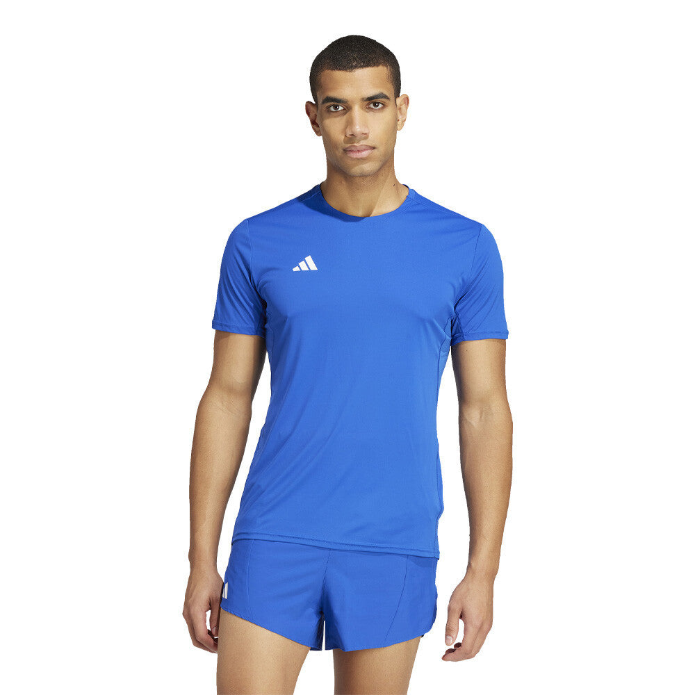 adidas Adizero Essentials Men's Running T-Shirt - Royal Blue