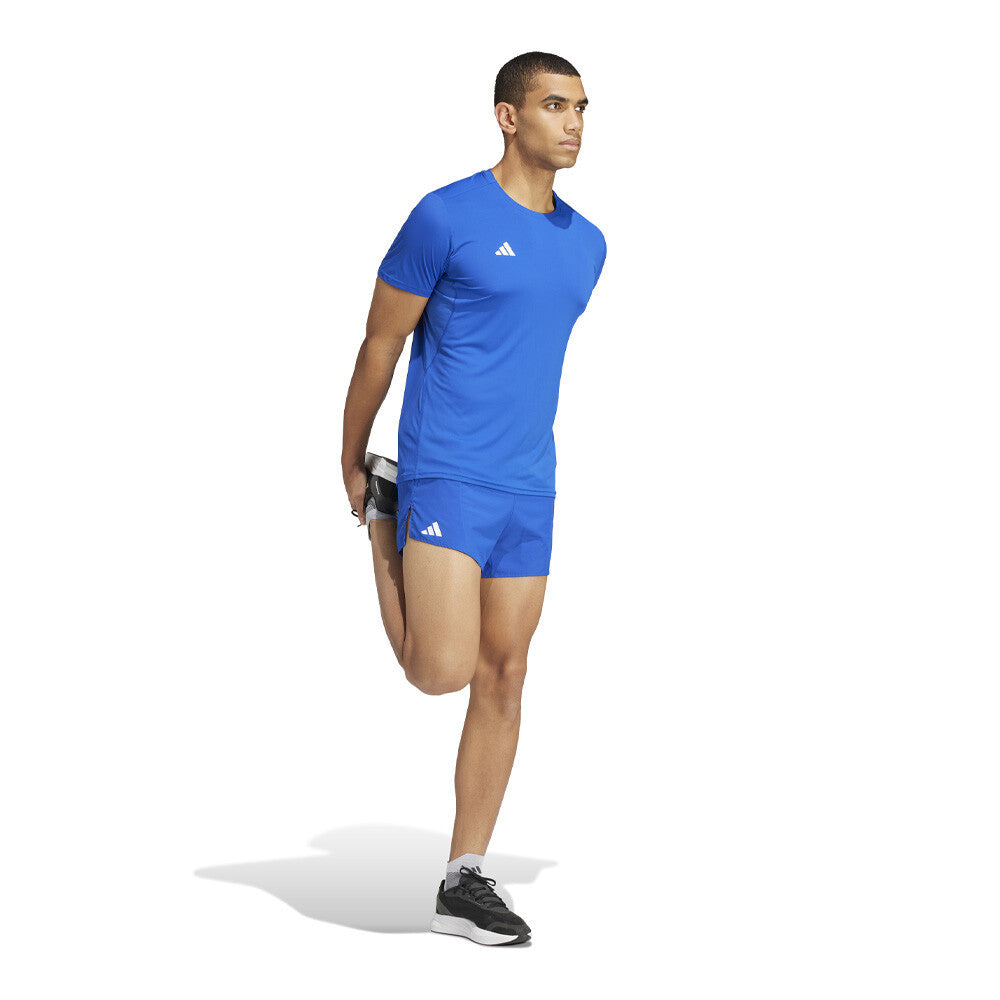 adidas Adizero Essentials Men's Running T-Shirt - Royal Blue