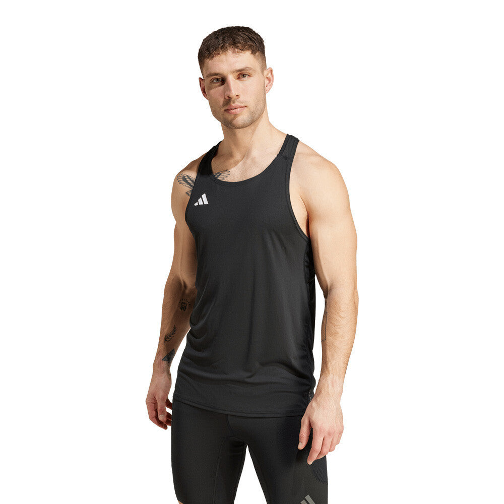 adidas Adizero Essentials Men's Running Vest - Black