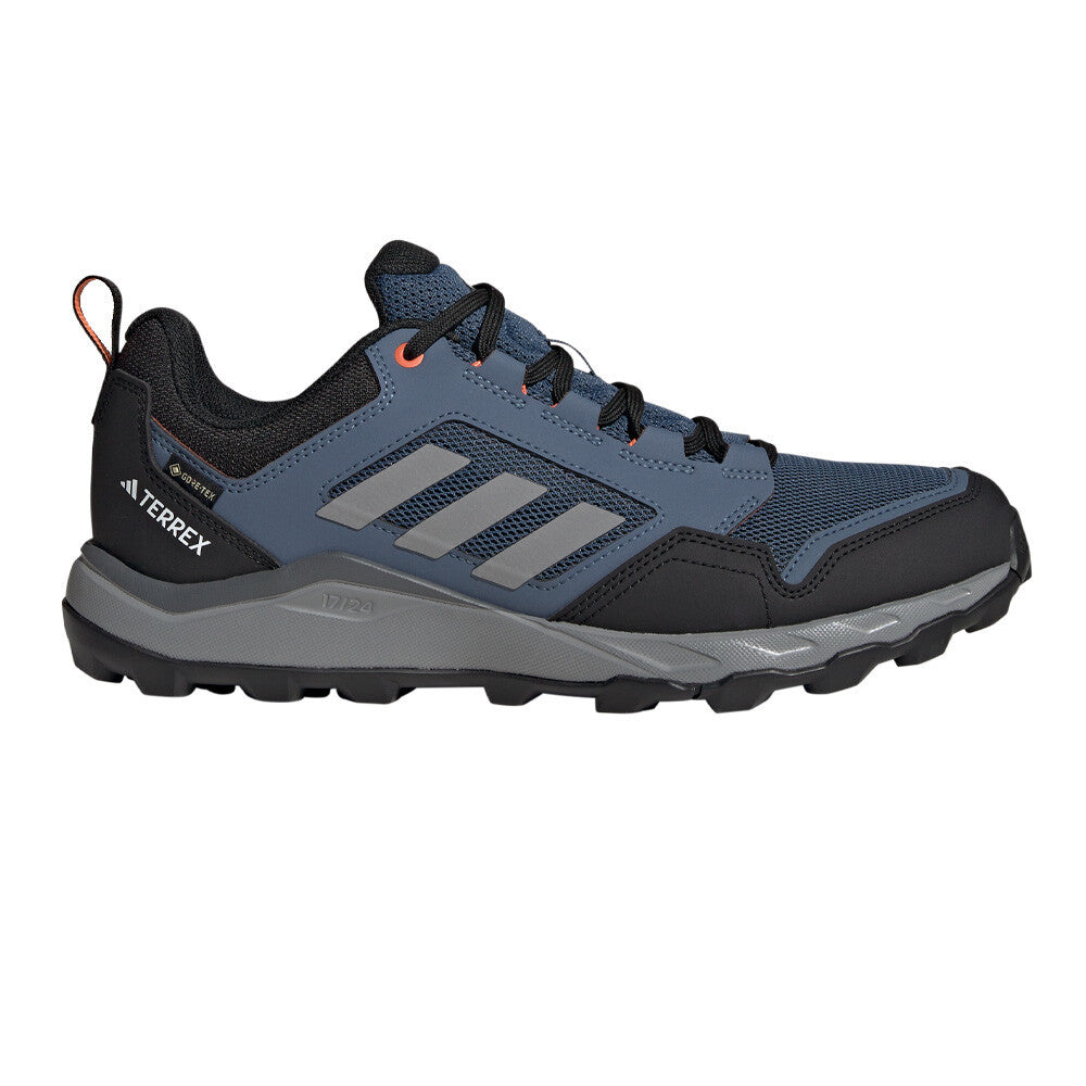 adidas Terrex Tracerocker 2.0 GORE-TEX Men's Trail Running Shoes - Wonder Steel/Grey Three/Semi Impact Orange