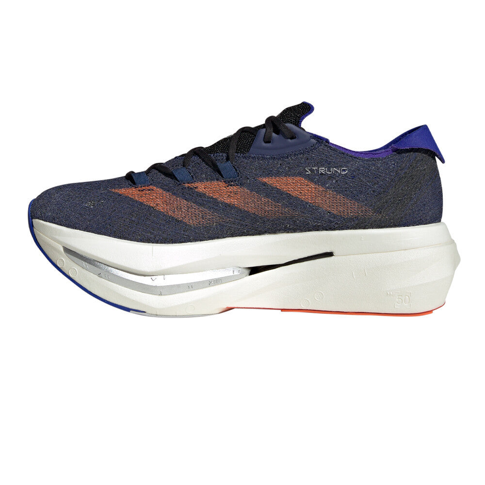 adidas Adizero Prime X 2 Strung Men's Running Shoes - Dark Blue/Impact Orange/Lucid Blue