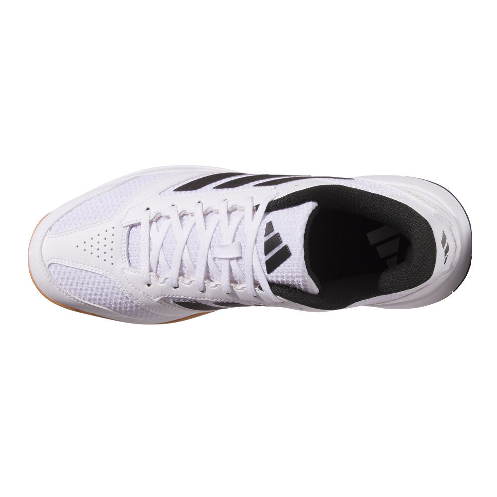 adidas Ligra 8 Men's Indoor Court Shoes - White/Core Black