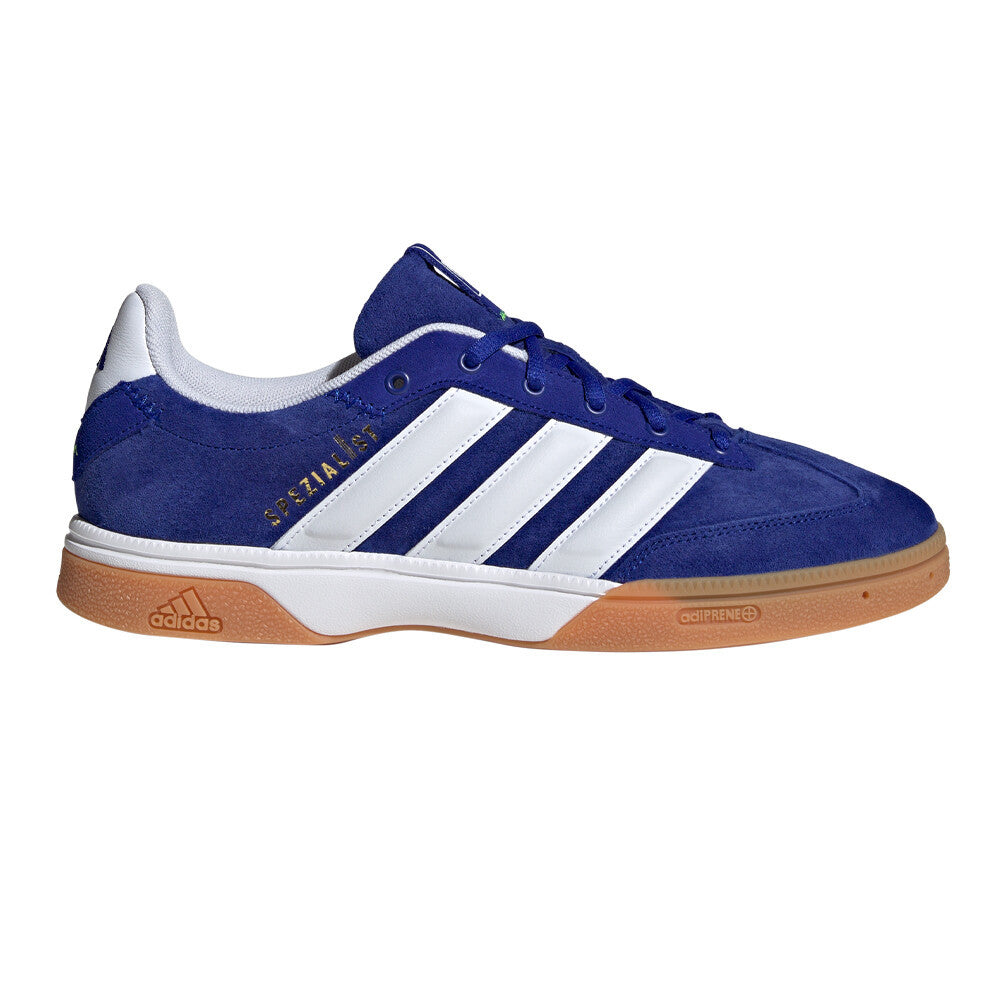 adidas Spezialist Men's Handball Shoes - Lucid Blue/White/Lucid Lemon