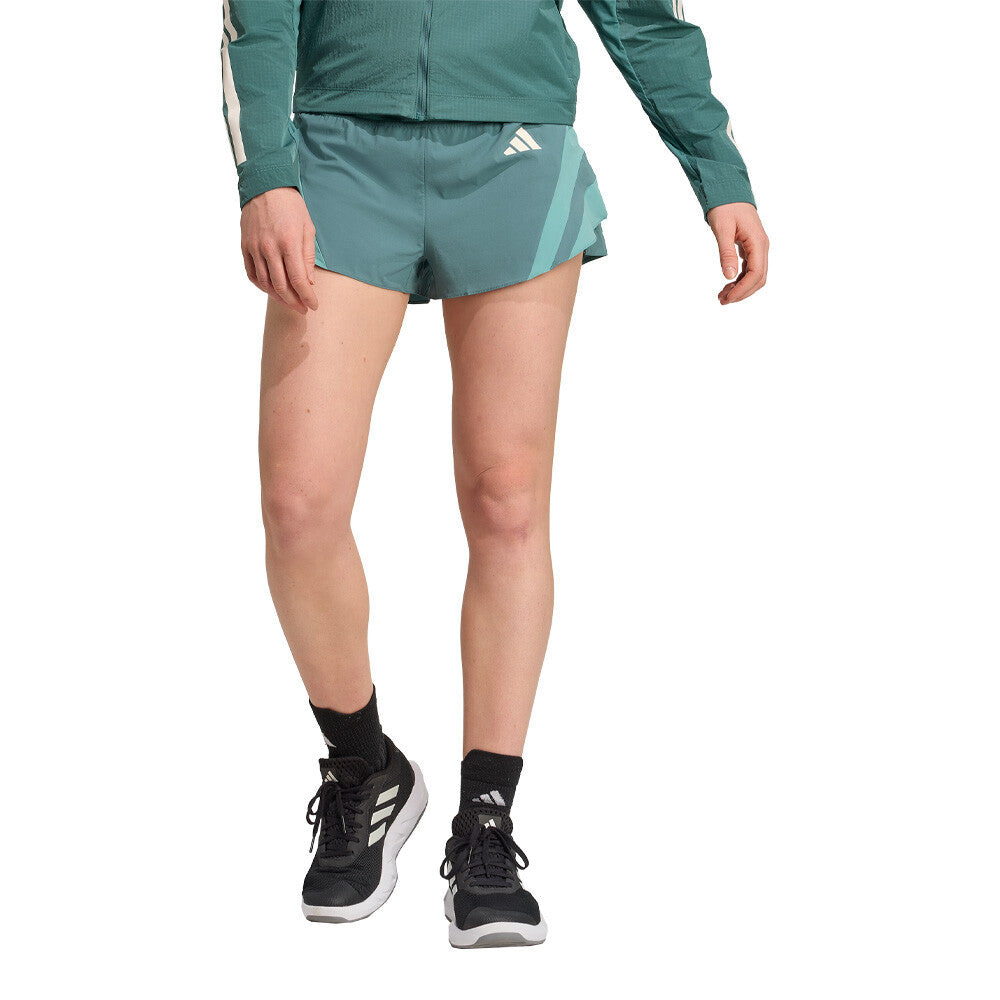 adidas Adizero Archive Gel Women's Running Shorts - Preloved Teal