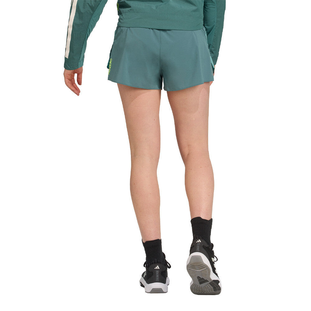 adidas Adizero Archive Gel Women's Running Shorts - Preloved Teal