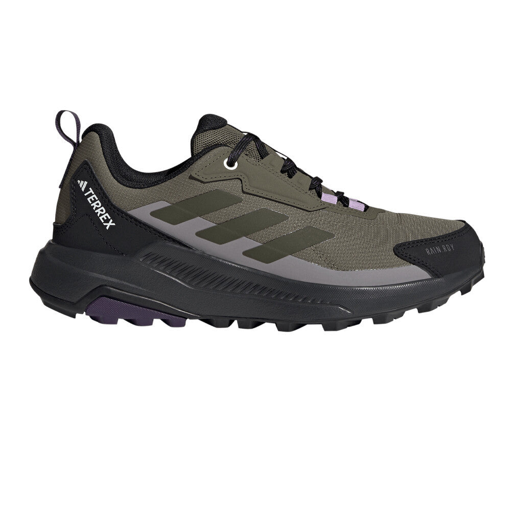 adidas Terrex Anylander RAIN.RDY Women's Walking Shoes - Olive Strata/Night Cargo/Core Black