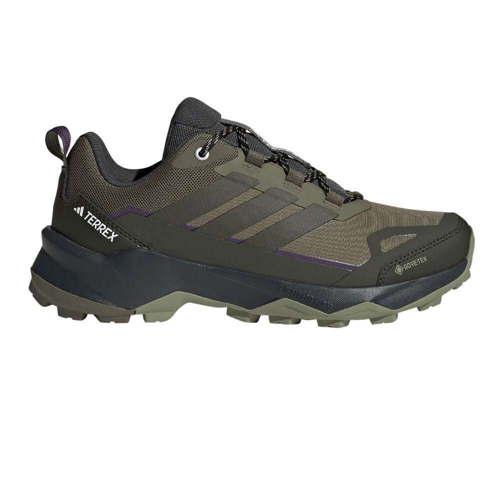 adidas Terrex Skychaser AX5 GORE-TEX Women's Walking Shoes - Olive Strata/Night Cargo/Tent Green