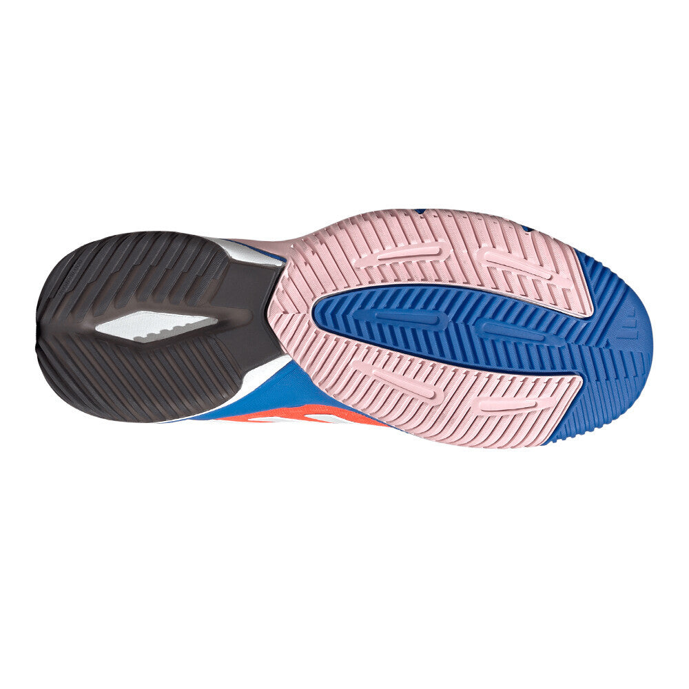 adidas Crazyflight 6 Men's Indoor Court Shoes - Bright Royal/Zero Metallic/Team Solar Orange