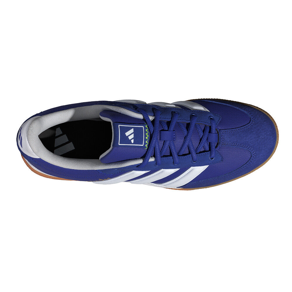 adidas Spezialist Men's Handball Shoes - Lucid Blue/Cloud White/Lucid Lemon