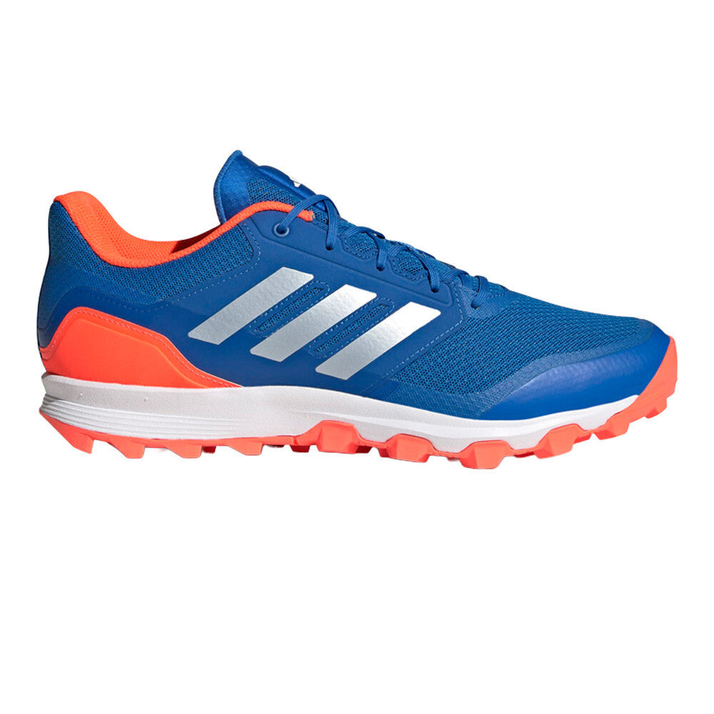 adidas Flexcloud 2.1 Men's Field Hockey Shoes - Bright Royal/Zero Metallic/Team Solar Orange