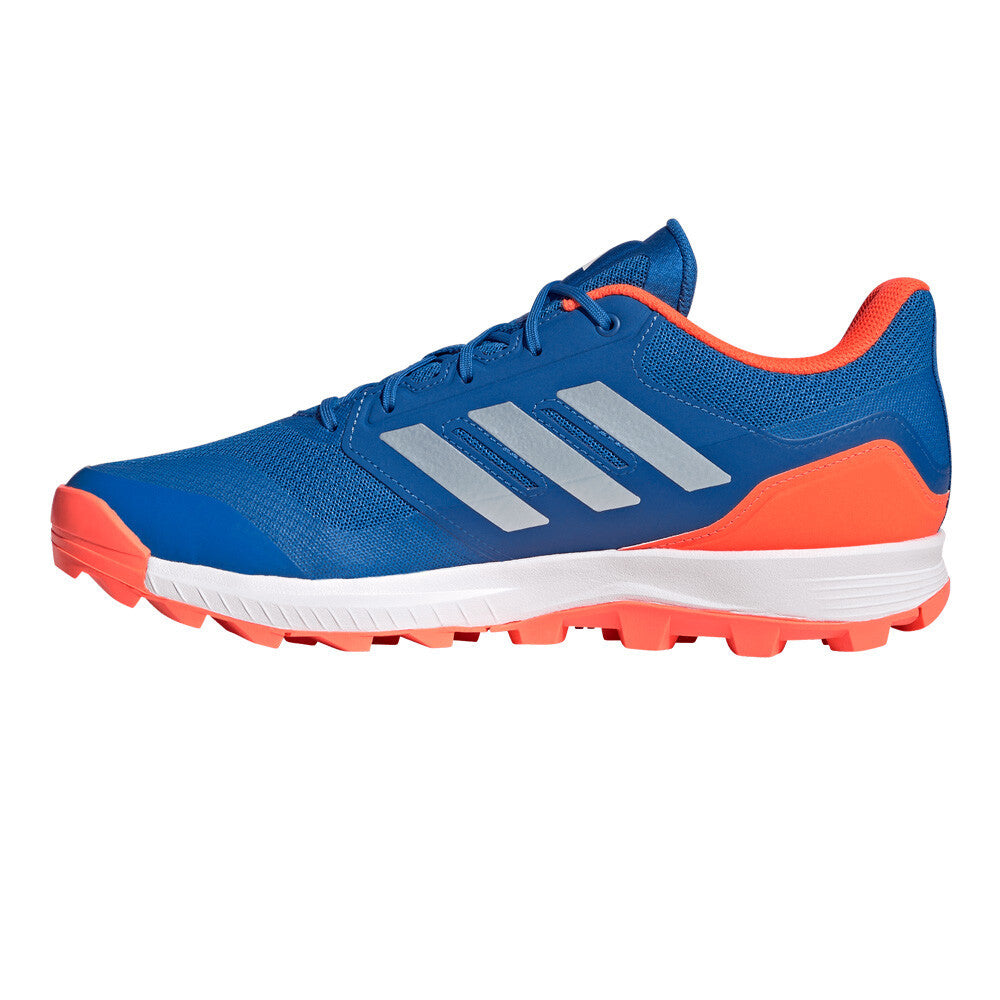 adidas Flexcloud 2.1 Men's Field Hockey Shoes - Bright Royal/Zero Metallic/Team Solar Orange