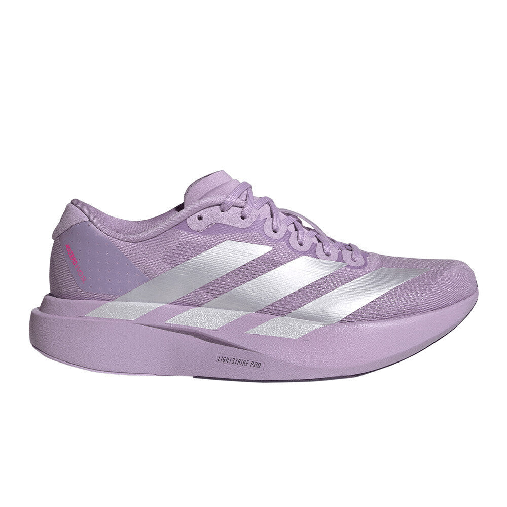 adidas Adizero Evo SL Women's Running Shoes - Powder Plum/Zero Metallic/Shock Pink