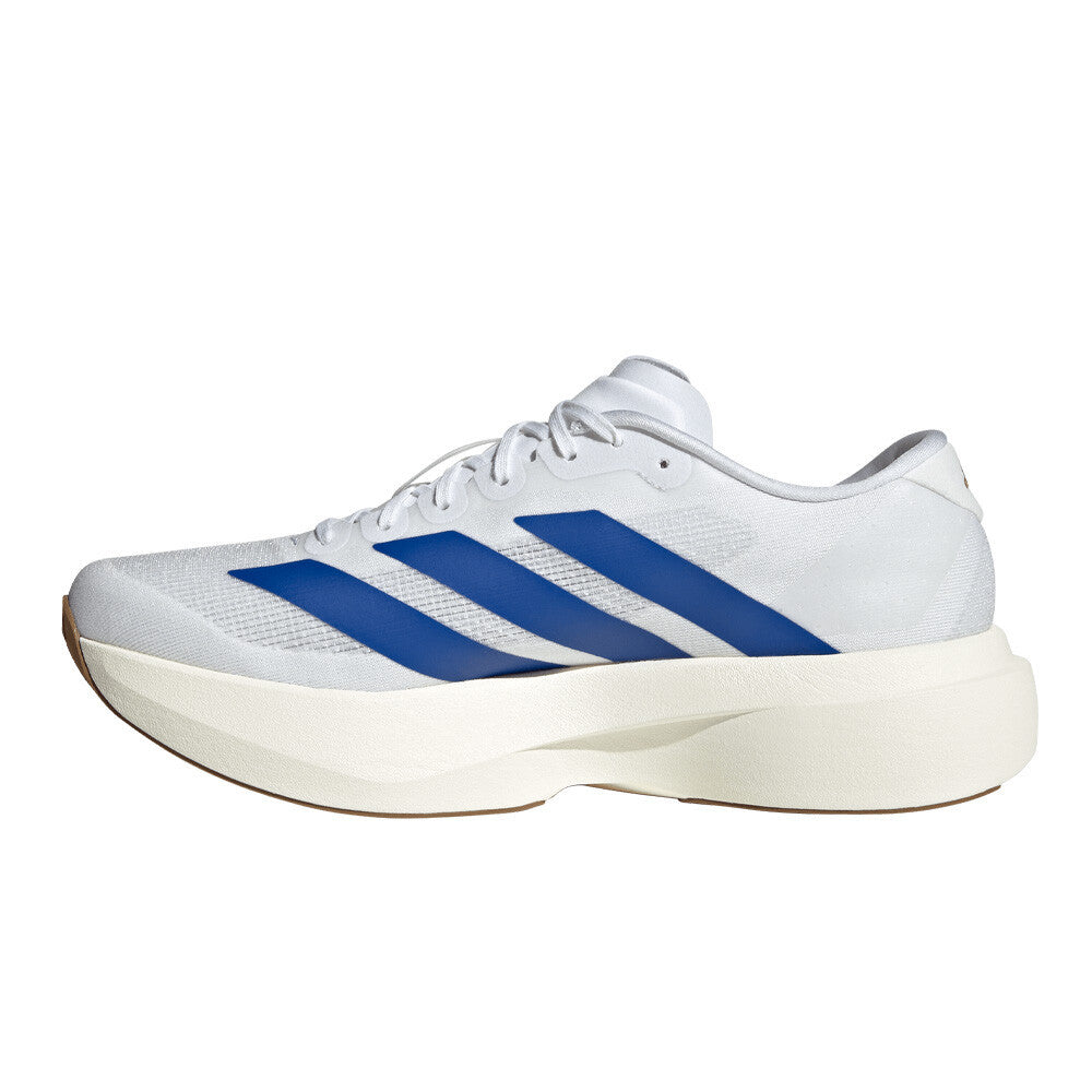 adidas Adizero Evo SL Men's Running Shoes - Cloud White/Royal Blue/Pure Ruby