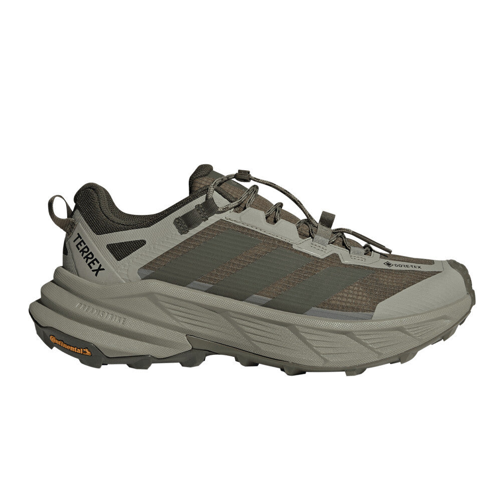 adidas Terrex Freehiker SL GORE-TEX Men's Walking Shoes - Olive Strata/Night Cargo/Silver Pebble