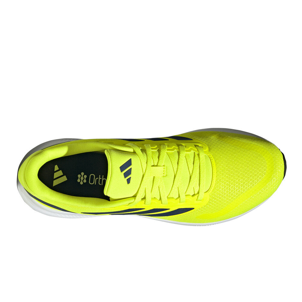 adidas Runfalcon 5 Men's Running Shoes - Solar Yellow/Dark Blue/White