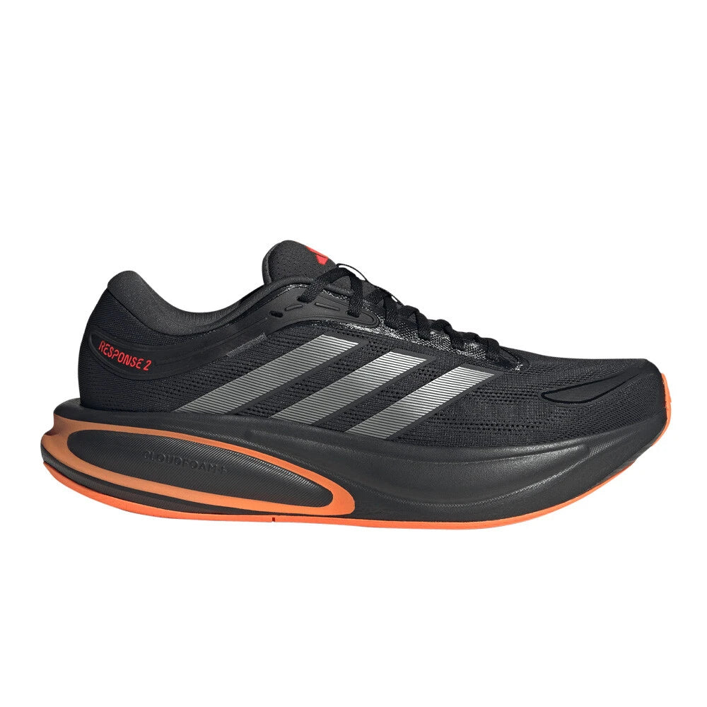 adidas Response 2 Men's Running Shoes - Core Black/Iron Metallic/Carbon