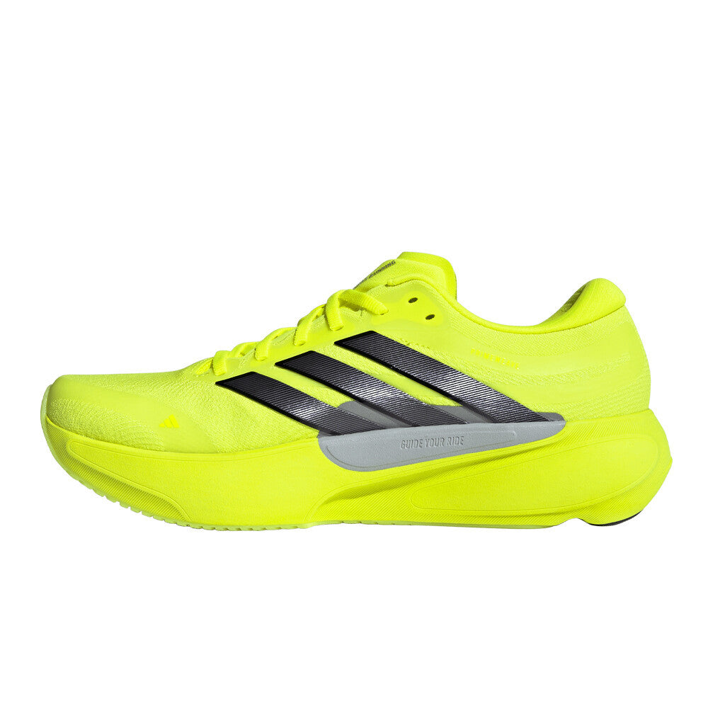 adidas Supernova Solution 3 Men's Running Shoes - Solar Yellow/Core Black/Silver Metallic