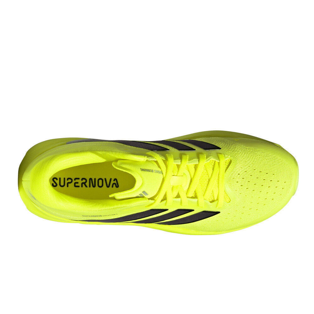 adidas Supernova Solution 3 Men's Running Shoes - Solar Yellow/Core Black/Silver Metallic