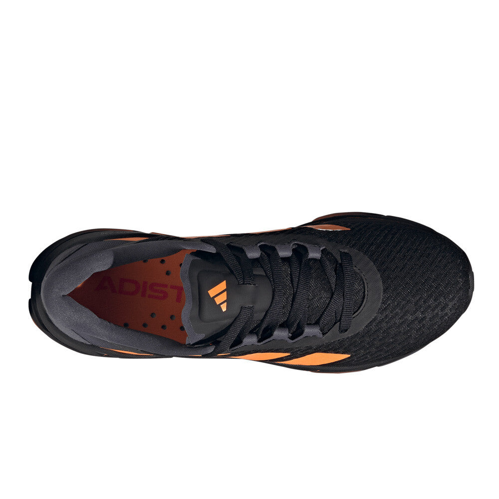 adidas Adistar BYD Men's Running Shoes - Core Black/Lucid Orange/Aurora Onix