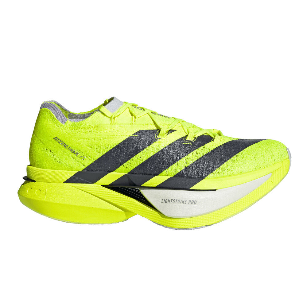 adidas Adizero Prime X3 Strung Men's Running Shoes - Solar Yellow
