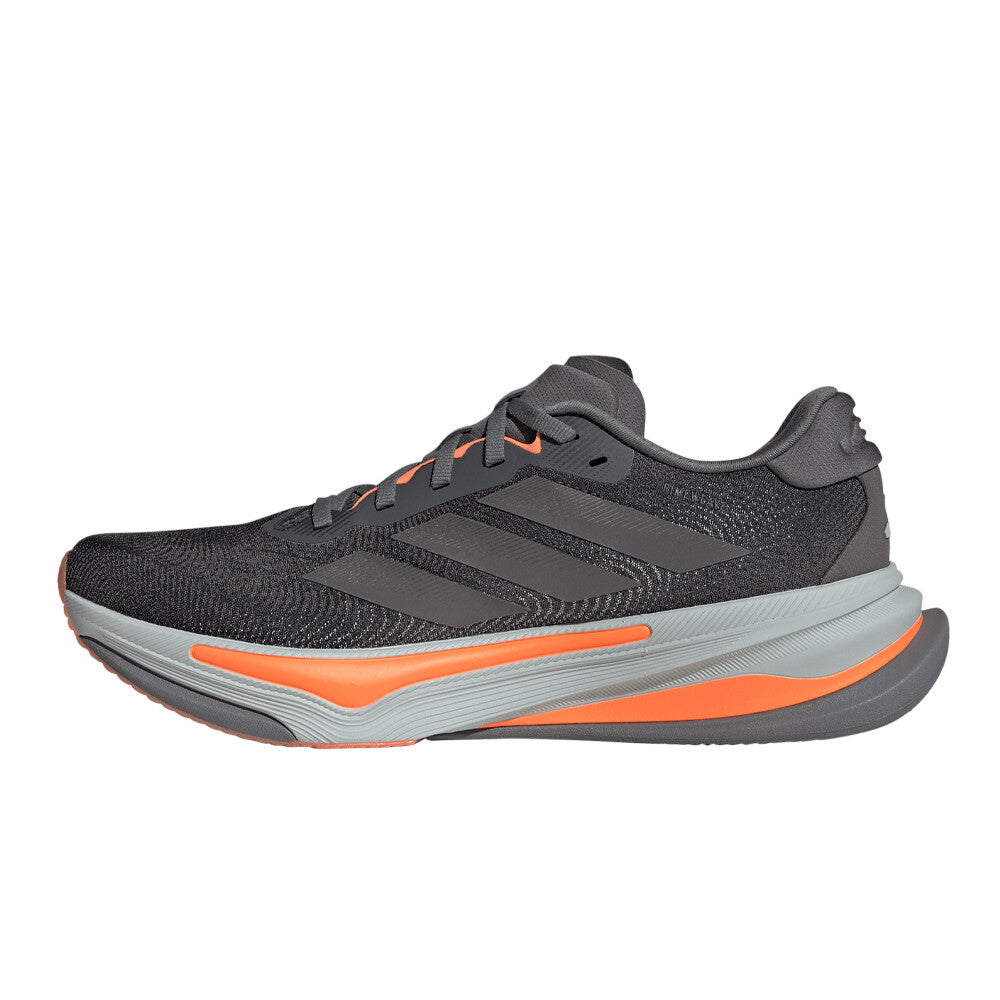 adidas Supernova Prima 2 Men's Running Shoes - Grey Four/Iron Metallic/Lucid Orange