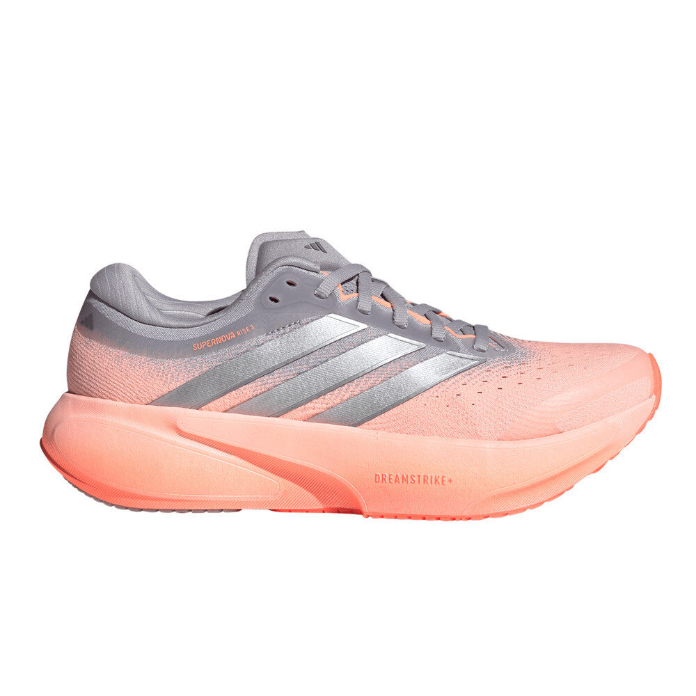adidas Supernova Rise 3 Women's Running Shoes - Clear Orange/Silver Metallic/Glory Grey