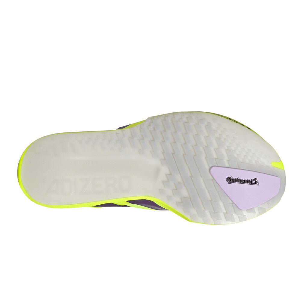 adidas Adizero Adios 9 Women's Running Shoes - Solar Yellow/Aurora Plum/Powder Plum