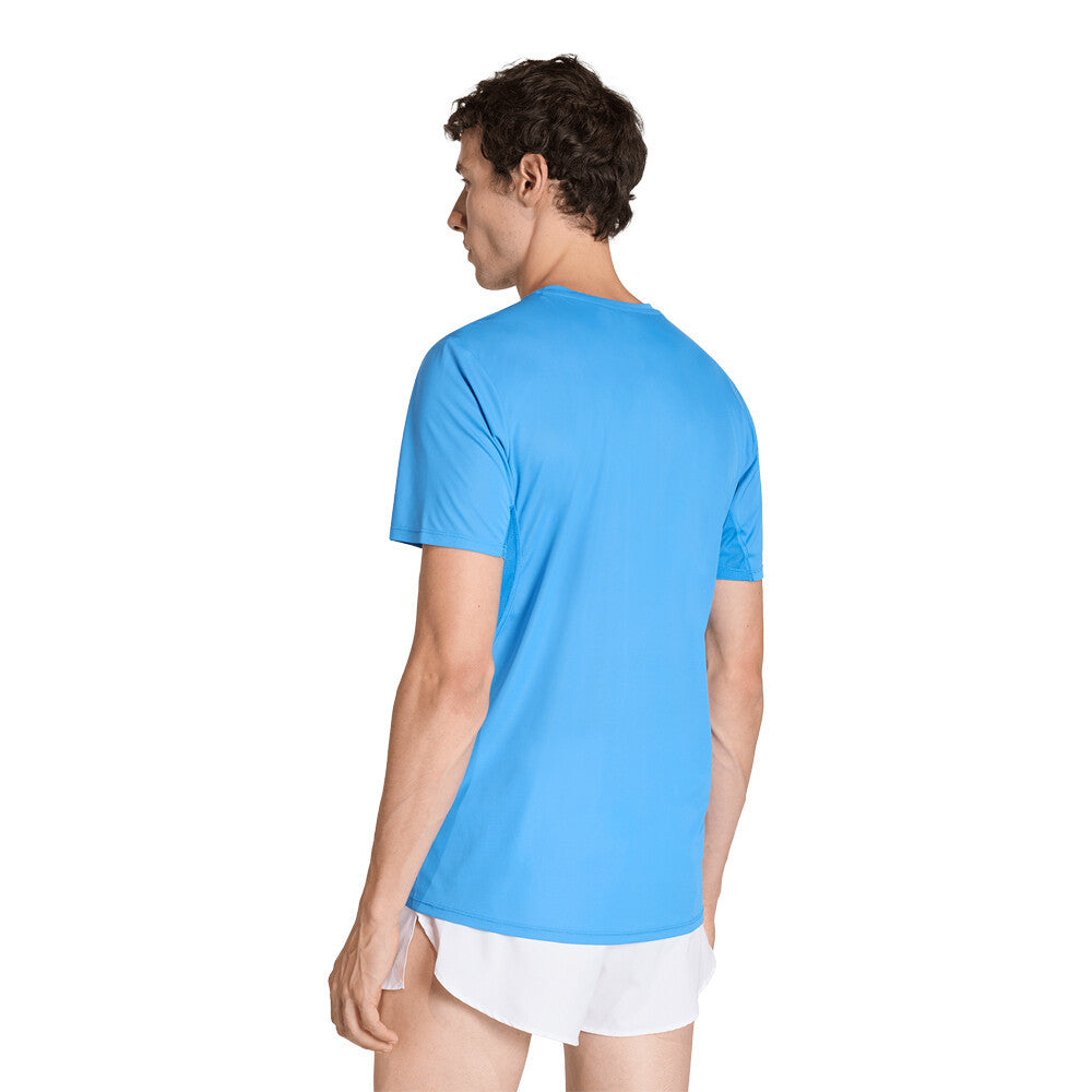 adidas Adizero Essentials Men's Running T-Shirt - Ray Blue