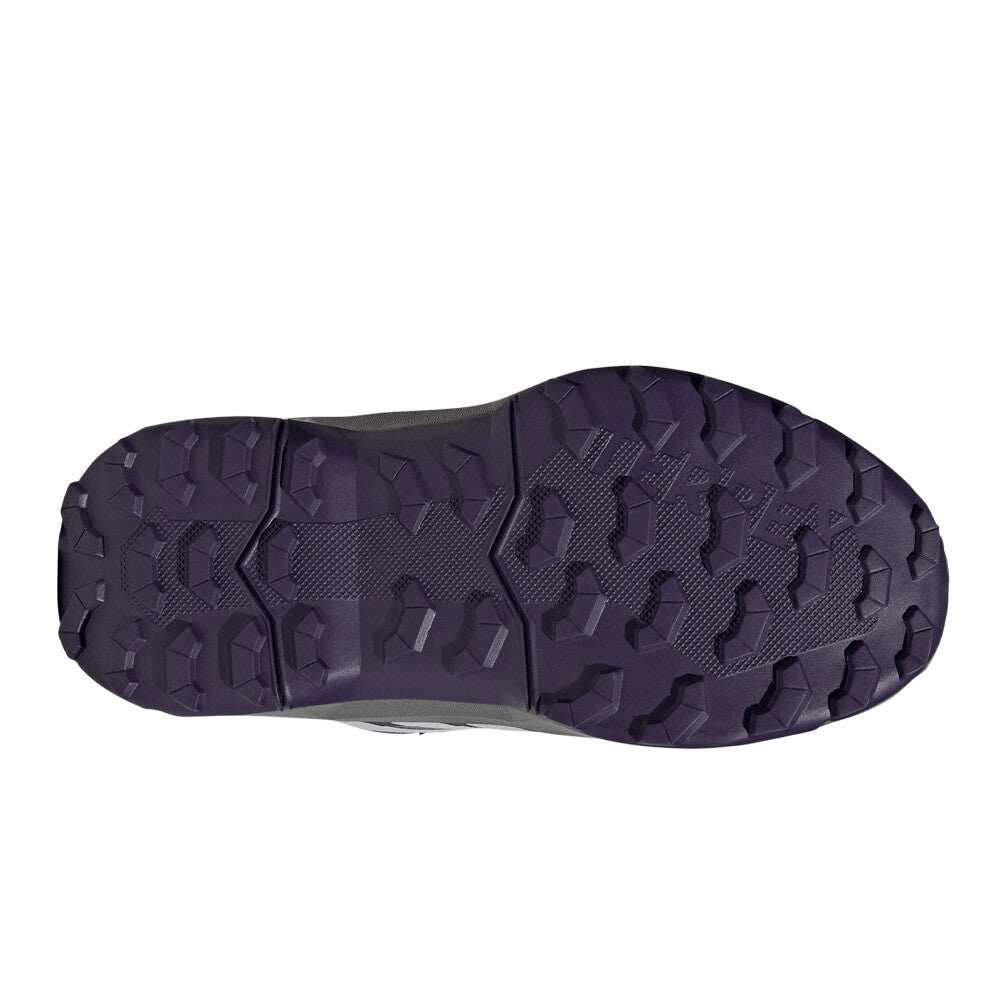 adidas Junior Terrex Ax4R Mid Rain.Rdy Trainers - Grey Three/Grey/Semi Flash Aqua