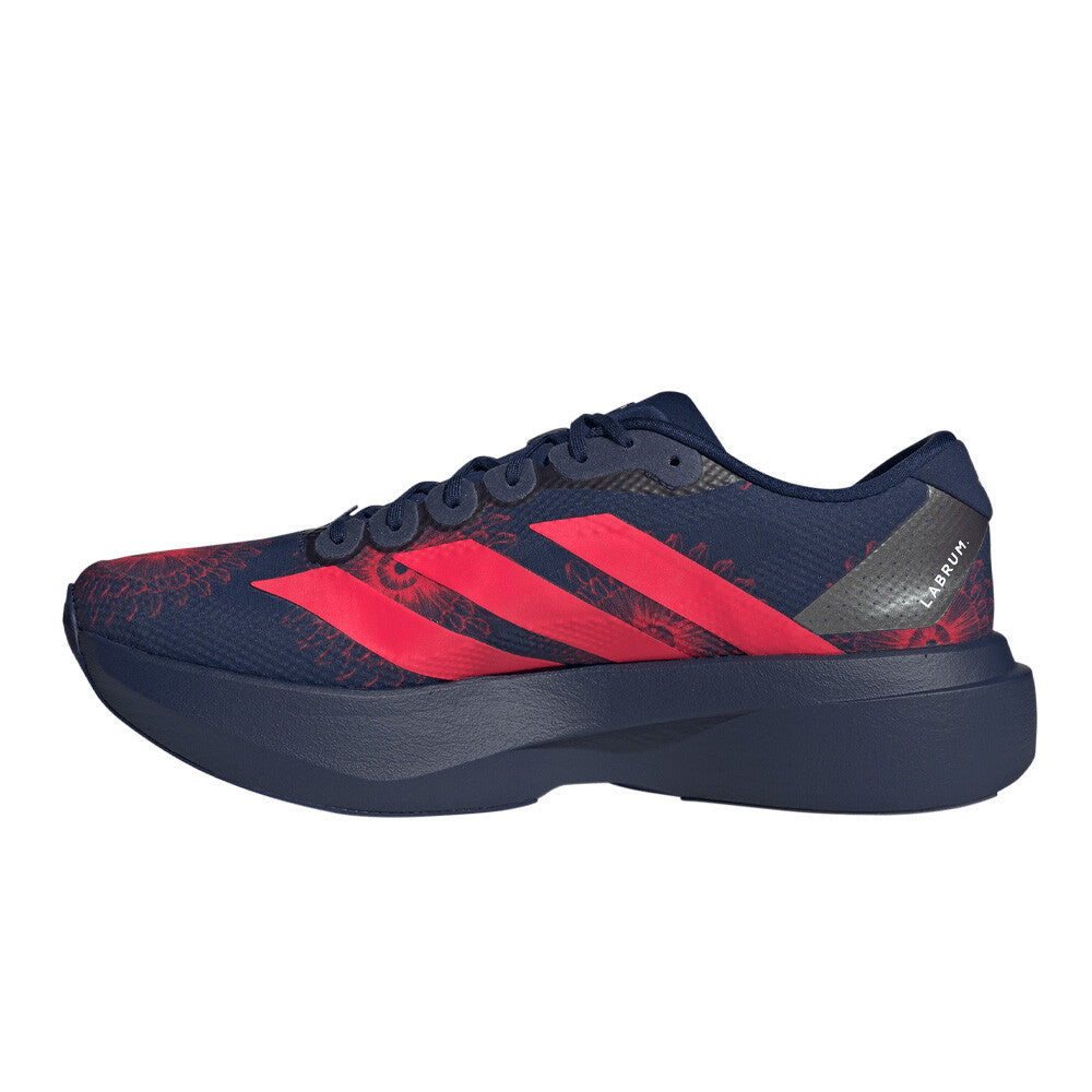 adidas Adizero Evo SL Woven Men's Running Shoes - Dark Blue/Lucid Red/Muted Red