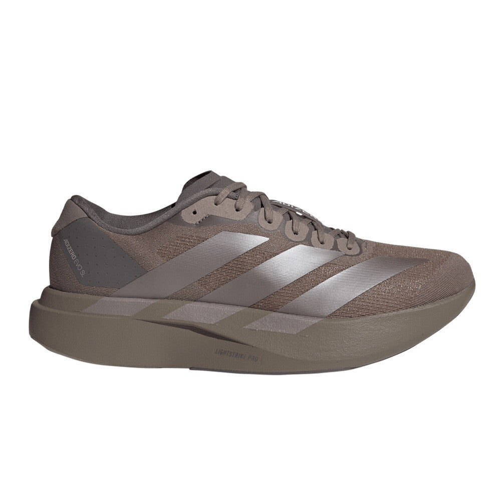 adidas Adizero Evo SL Men's Running Shoes - Charcoal/Coffee Metallic/Aurora Black