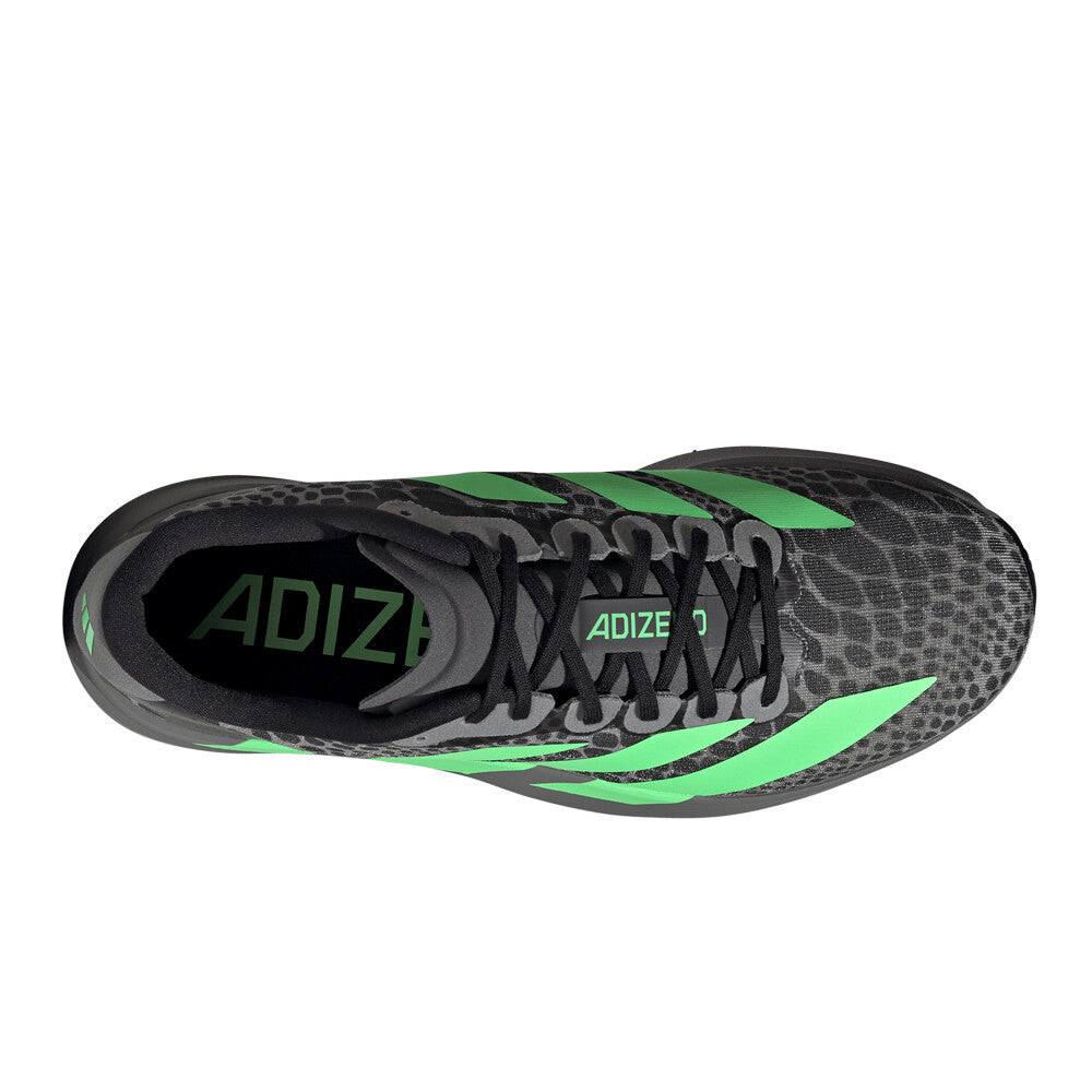 adidas Adizero Evo SL Men's Running Shoes - Grey Three/Lime Burst/Core Black